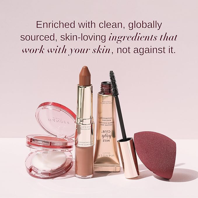 Wander Beauty Getaway Eye & Face Palette - Sunkissed (Light/Medium) - Full Face Makeup Palette Enriched With Vitamin E - For Day & Night Looks - 4 Shadows, Highlighter, Blush, and Bronzer - 0.34 fl oz