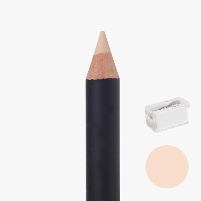 [K-Beauty Makeup] Courcelles Concealer Pencil CC706/CC707/CC708, Hard type-Natural Cover, light, medium, dark beige (CC707-Medium Beige+Sharpener)