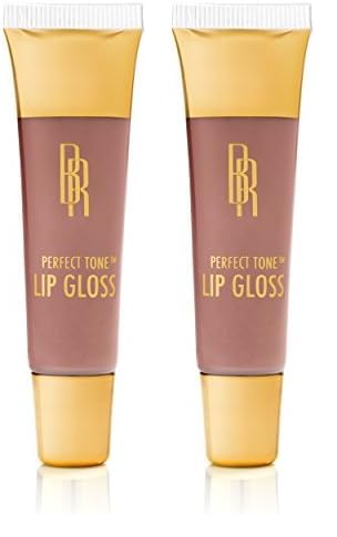 Black Radiance Perfect Tone Lip Gloss, Cashmere, 0.4 Oz (Pack of 2)