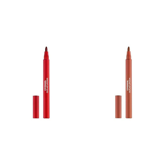 COVERGIRL Outlast Lipstain Bundle - Atomic Love 55 & Canyon 35 Colors