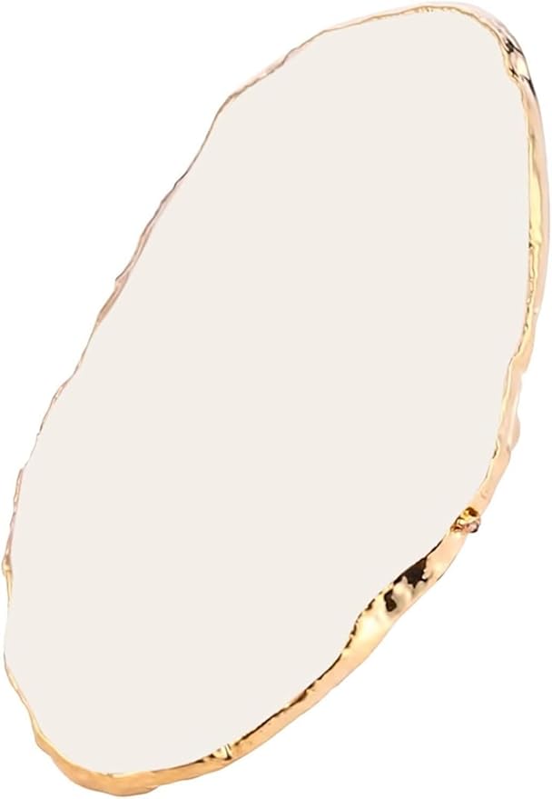 Yellow Resin Nail Art Palette Nail Mixing Palette Polish Holder Drawing Color Palette Nail Art Painting Palette Manicure Tool, Makeup Palettes，Attractive Processed