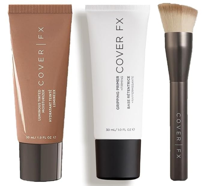 COVER FX Luminous Trio Tinted Moisturizer, Prebiotic and - Tan