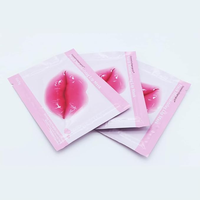 30 Pieces Gel Lip Mask Collagen Crystal Pink Lip Masks, Moisture Lip Care Mask For Anti-Ageing & Anti Chapped, Anti-Wrinkle, Firms Hydrates Lips Fade Lip Color, Make Your Lip Sexy & Plump Your Lips