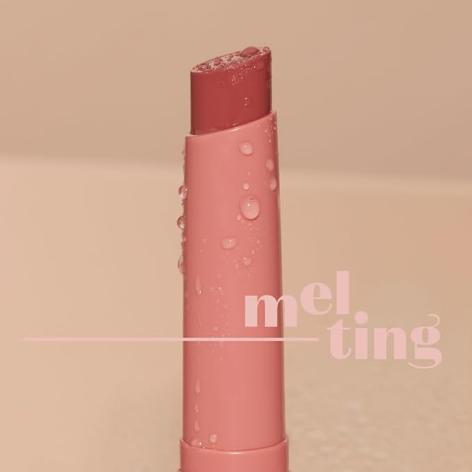 ETUDE Ginger Sugar Melting Balm Stick 02 Soft Mauve | Tinted Moisturizing Lip balm | Natural Ingredients Hydrate Ginger, Sugar, Shea Butter Moisturizing Relaxing Effect | K-Beauty