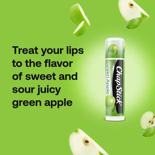ChapStick Bulk Lip Balm Green Apple, oz,