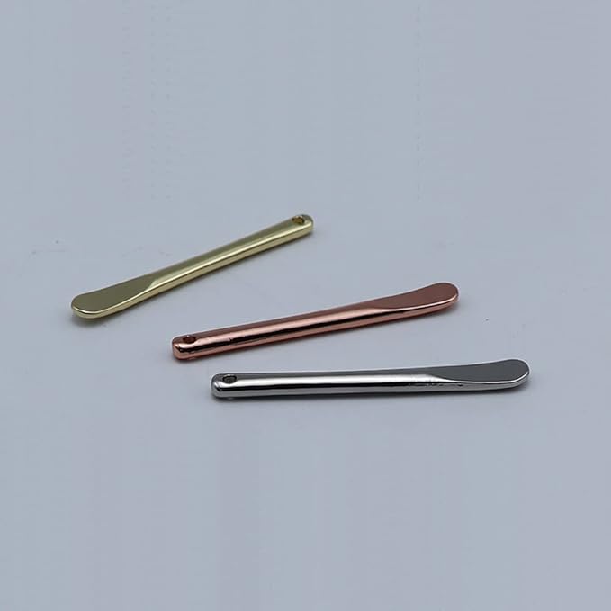 3 Pieces Zinc Alloy Makeup Spatula Eye Cream