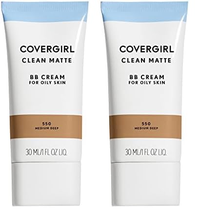 COVERGIRL - Clean Matte BB Cream, Oil-Free, Long-Lasting, of 2)