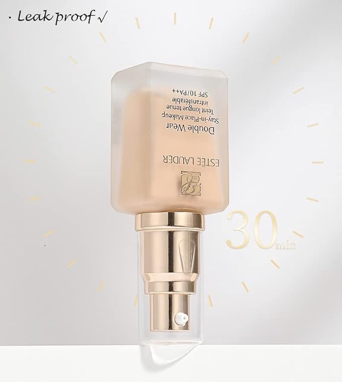 Chris.W 2Pack Foundation Pump for Estee Lauder Double Wear Foundation(Gold)