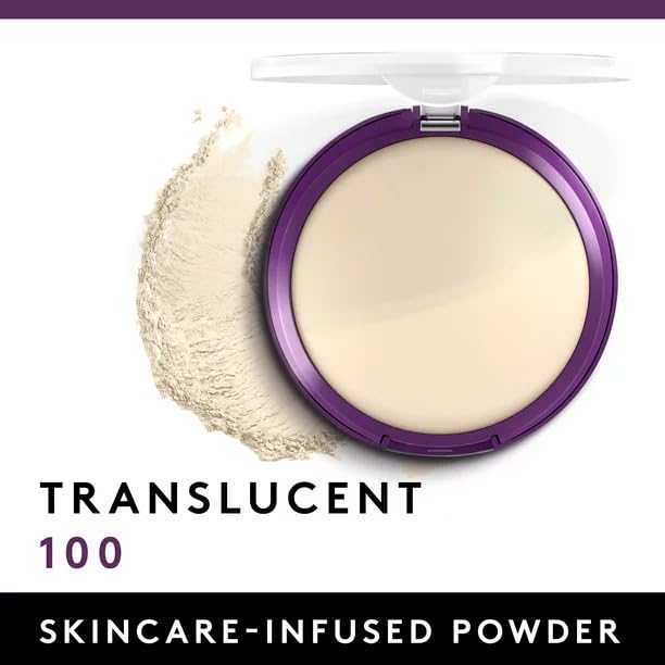 Covergirl Simply Ageless Instant Wrinkle Blurring Pressed Powder, Translucent, 0.39 Oz.