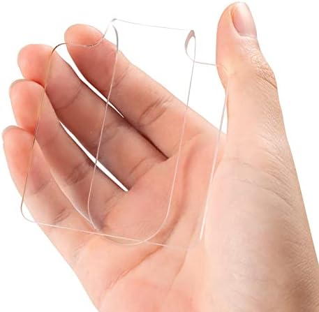 2Pcs Makeup Hand-held Palette Professional Clear Acrylic Makeup