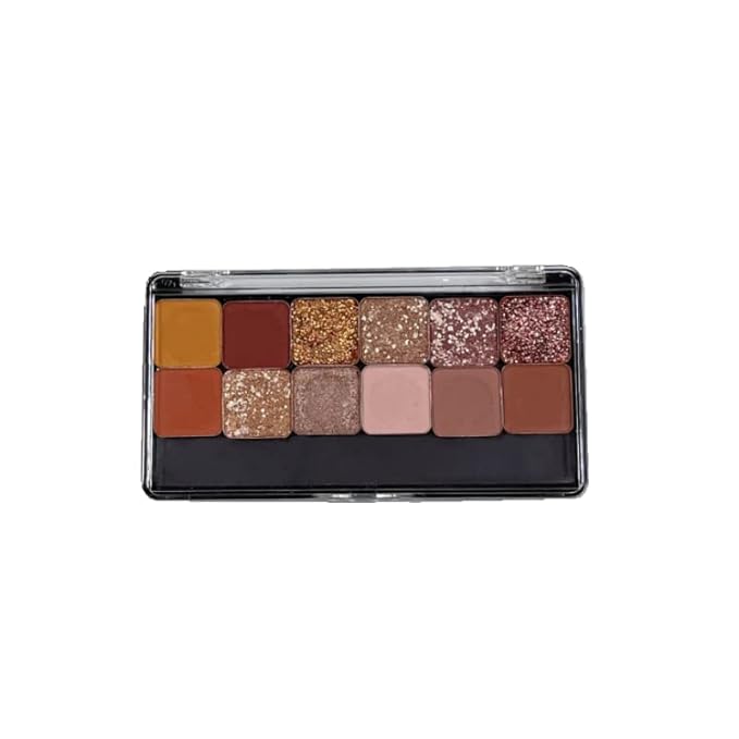 2pcs Rectangular Mini Magnet Make-up Dispensing Plate Eyeshadow Blush Powder Storage Empty Palette with 10pcs metal Stickers