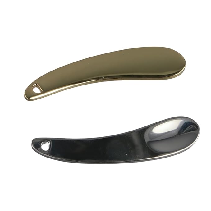 4Pcs Metal Cosmetic Spoon,Reusable Mini Zinc Alloy Facial Cream Cosmetic Spoon Applicator for Beauty Mixing Skincare Cream Lotions Eye Cream