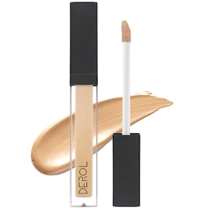 Liquid Concealer Makeup - Natural Coverage & Highly Pigmented Lightweight Concealers 6.5ml (03)