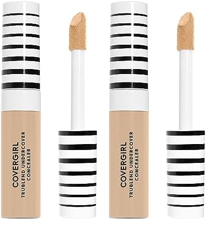 COVERGIRL TruBlend Undercover Concealer, Light Nude, 0.33 Fl Oz (Pack of 2)