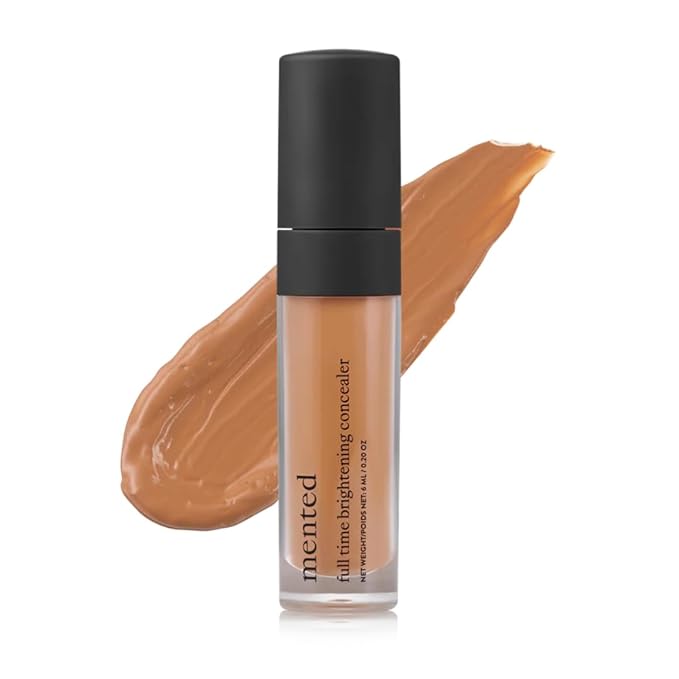 Mented Cosmetics Full-Time Eye Brightening Concealer for Women, Lightweight Full-Coverage Eye Makeup Concealer, Under Eyes Make Up Corrector, Blemishes & Contour, CEO