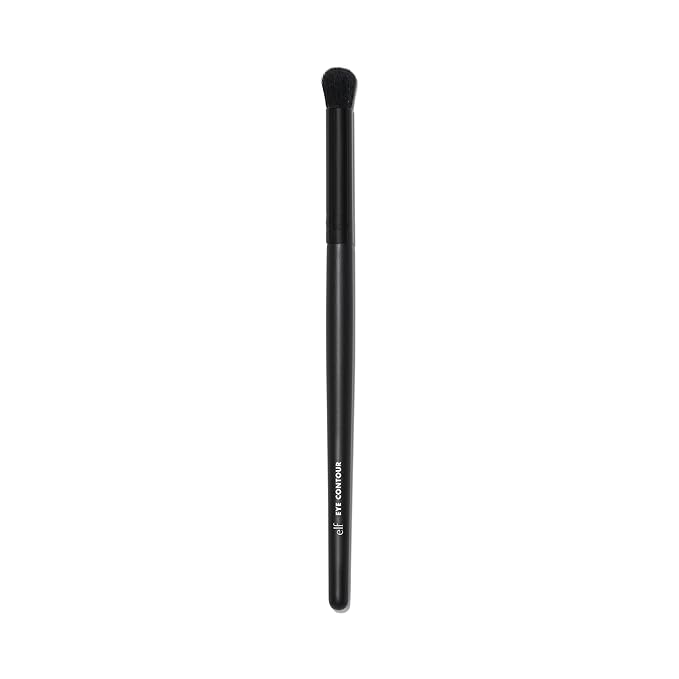 e.l.f. Eye Contour Brush, Absorbent Brush With Soft, Synthetic Bristles For Providing Extra Definition, Vegan & Cruelty-Free