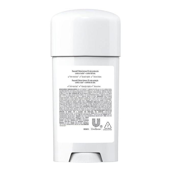 Clinical Deodorant Rexona 96HRS 58g Desobrante clinico Rexona (Mexico)