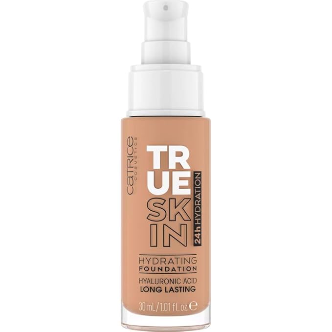 Catrice | True Skin Hydrating Foundation | Lightweight Warm Toffee)