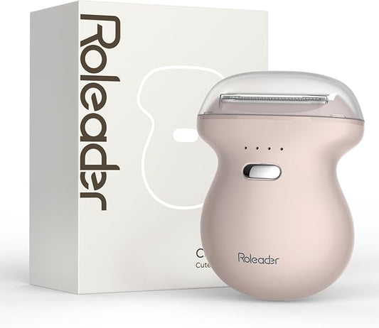 Mini Electric Shaver for Women, Travel Body Hair Trimmer Hair Removal Razor with LED Display, Waterproof Wet/Dry Use Type-C Charging, On-The-Go Skin