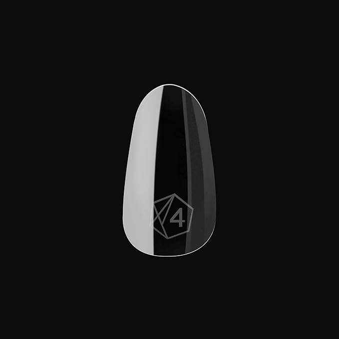 Apres Gel-X® Round Box of Nail Tips | 280 Gel-X Tips, Soft Tips, 14 Sizes 00-9 | Half-sizes Included (Natural Round Short, 280.00 Fl Oz (Pack of 1))