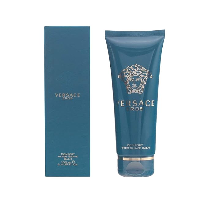 Versace Eros Aftershave Balm, Fresh, 3.4 Oz