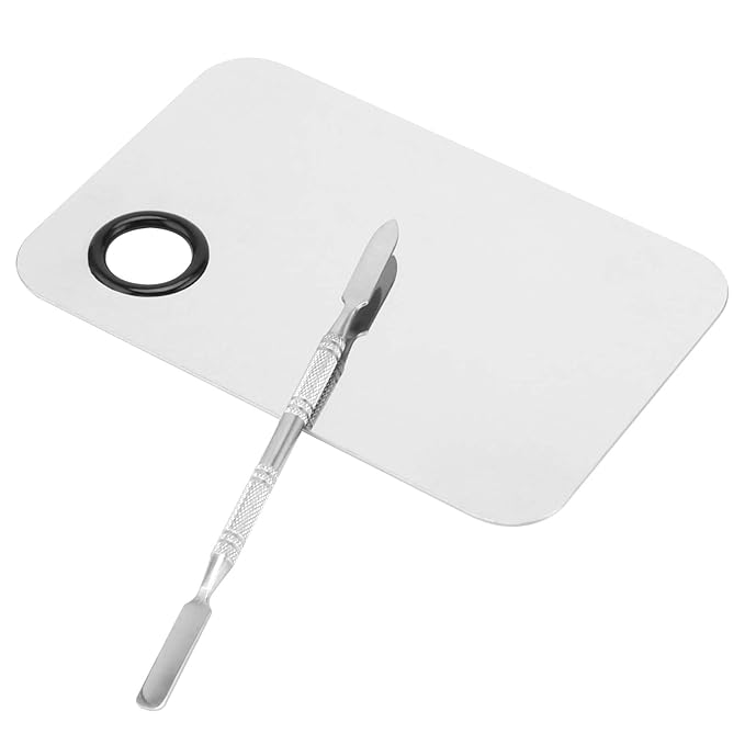 4 Pack Metal Makeup Palette, Makeup Mixing Palette