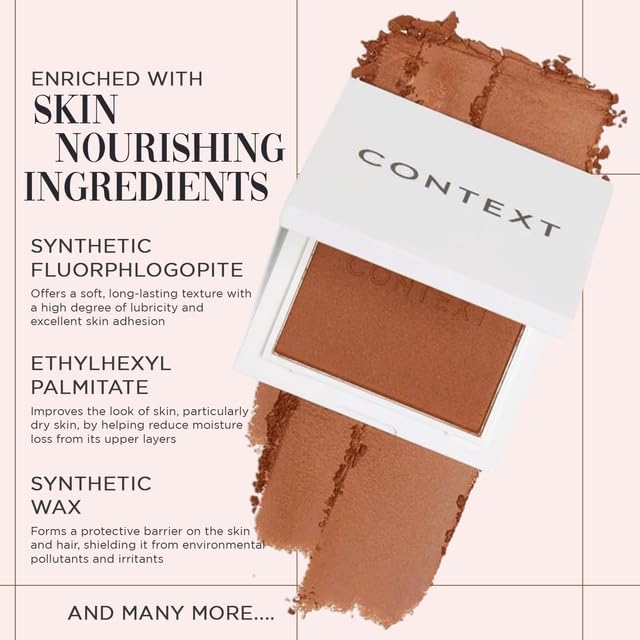 Context Skin Matte Bronzer Powder | Vegan & Cruelty-Free Powder Bronzer for Face | Sun-Kissed Makeup Finish | Long-Lasting, Buildable Coverage Skin Tones | We Own the Night