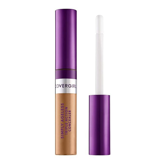 COVERGIRL Simply Ageless Triple Action Concealer, Toasted Almond, of 1