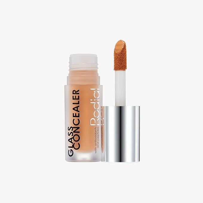 Rodial Glass Concealer Shade 2 - Luminous, Full-Coverage Cream with Peptides and Antioxidants for Flawless Skin, 0.1 fl. oz.