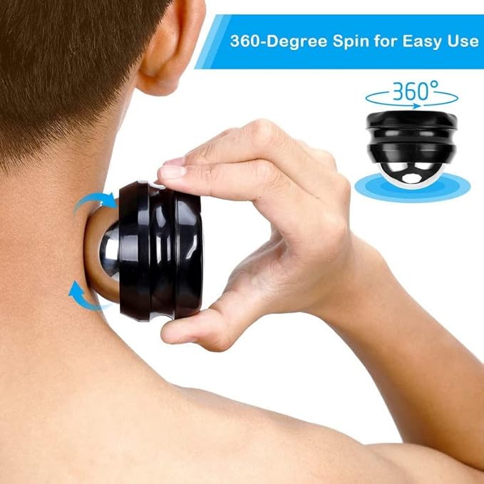 Cryosphere Cold Massage Roller Ball,Manual Massage Ball for Heat and Ice Therapy,Self Massage Tool for Reliefs Muscle Pain,Decrease Inflammation,Reduces Stress¡­