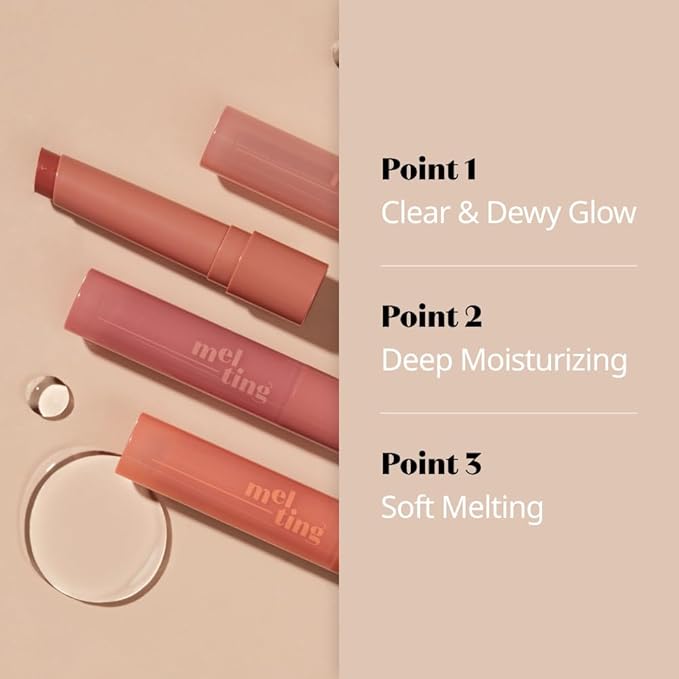 ETUDE Ginger Sugar Melting Balm Stick 05 Rosy Berry | Tinted Moisturizing Lip balm | Natural Ingredients Hydrate Ginger, Sugar, Shea Butter Moisturizing Relaxing Effect | K-Beauty