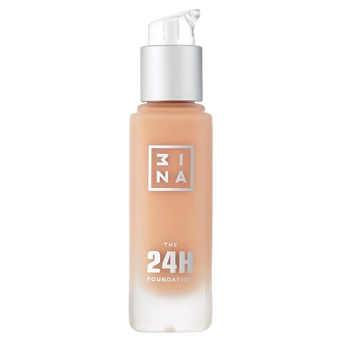 3INA The 24H Foundation 609-24H Light Pink Cream, 01 Oz