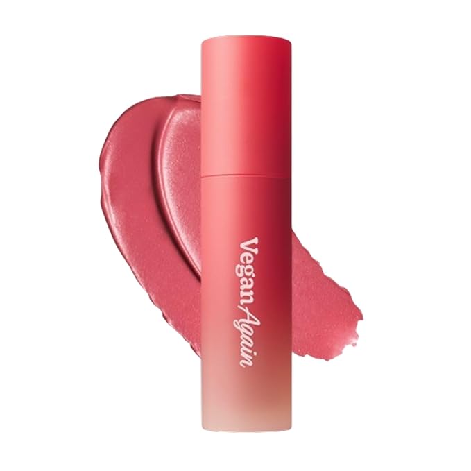 Touch in Sol Vegan Again Blur Core Lip Tint (#Cool Bunny) - Long Lasting, High Pigment Velvet Matte Lip Stain – Lightweight Smooth Blur Finish