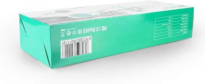 VOYOR Electric Body Brush Back Scrubber for Shower Rechargeable Exfoliating Bath Brush Powered Shower Brush with Non-Slip Long Handle Deep Cleansing, Exfoliation, Massaging Spin Brush BC100 (Pink)