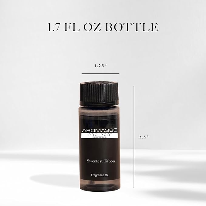 Aroma360 The Sweetest Taboo Pro Pod 50ML - Luxury Aromatherapy Scent Diffuser Oil - Hints of Lemon Crème, Pomegranates, & Raspberries - for Essential Oil Diffusers - for Home & Office