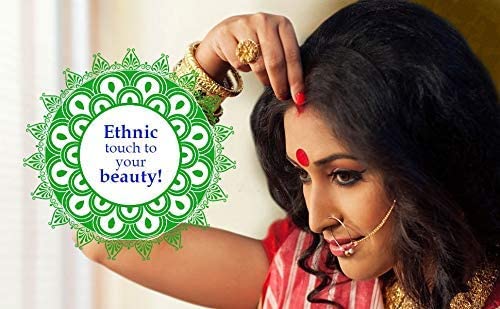 Eyetex Kumkum Paste Waterproof Long lasting, Smudge Proof | Pure and Natural Deep Colour, Long lasting | Enriched with Natural and Organic Ingredients (Pack of 4Jars Red)