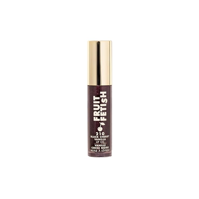 Milani Lip Oil with Vitamin E for Instant Hydration, Fruit Extract Infused Lip Treatment and Moisturizing Lip Gloss - Black Cherry Vanilla