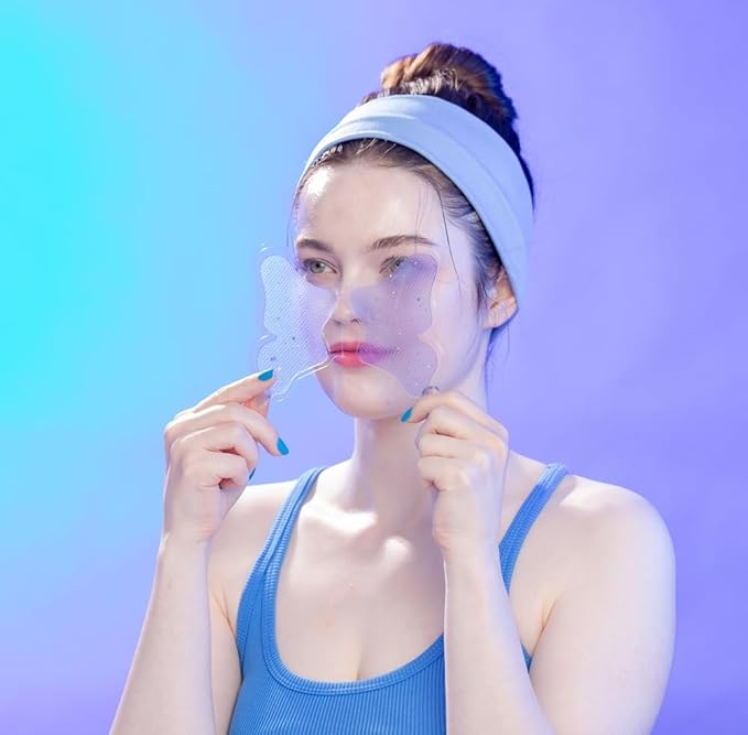 Butterfly Multi Jello Patch morpho blue