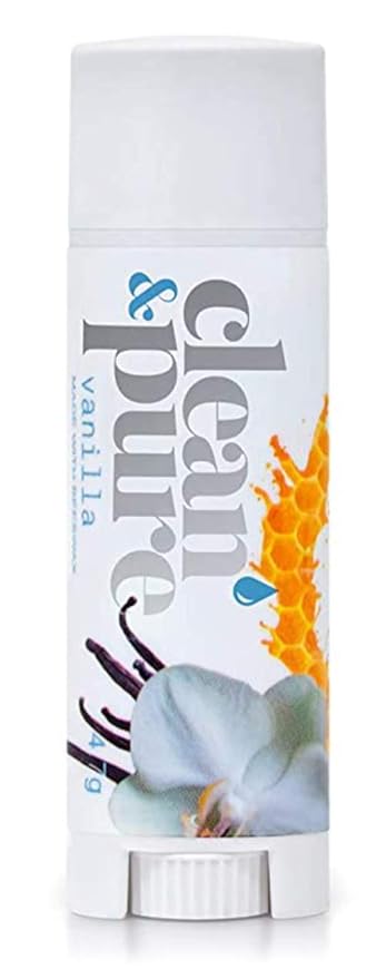 Lip Balm (Vanilla) | Manuka Honey Conditioning Lip Care with 100% All Natural Beeswax and Vitamin E Oil | Flavored Lip Balm for Dry, Chapped Lips | Made in Australia…