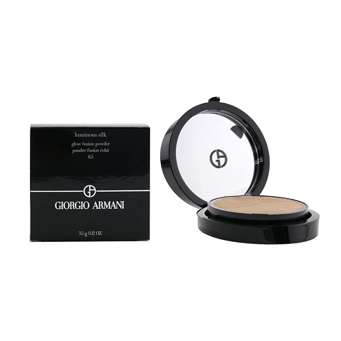 Giorgio Armani Luminous Silk Glow Fusion Powder - 6.5 Medium Natural Concealer Women 0.12 oz