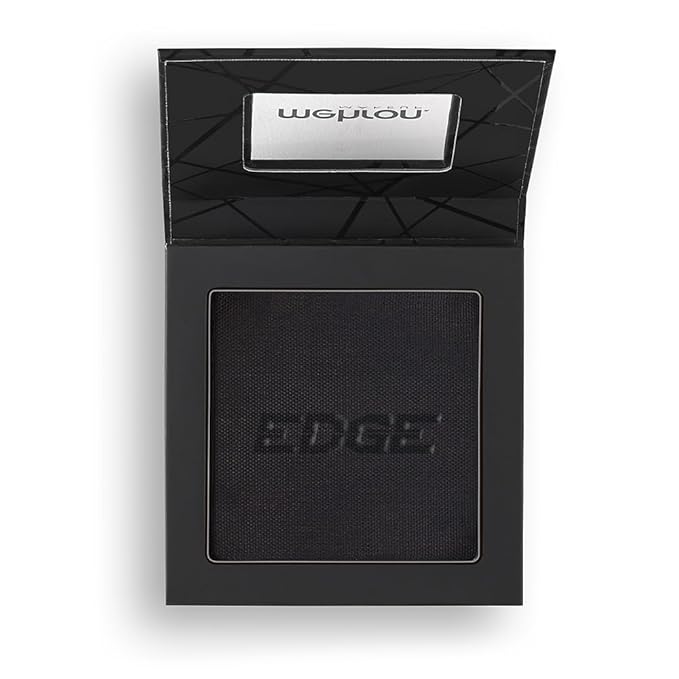 Mehron EDGE Face & Body Paint| Professional Water-Activated Face Paint Makeup | Made in the USA | For Cosplay, Halloween, & SFX (Black)