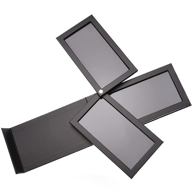 3-Layer Rotation Magnetic Palette 3 in1 Empty Makeup