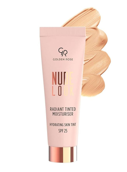 Golden Rose Nude Tinted Moisturizer For Face Tone Smart Sunscreen SPF 25 (FAIR TINT)