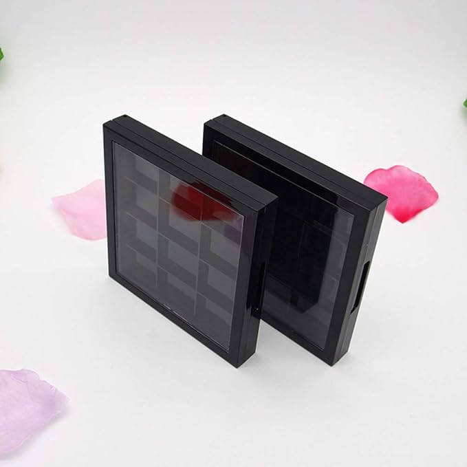 Empty Eyeshadow Palette Eyeshadow Makeup Palette Lipstick Container Makeup Empty Case for Blush Lipstick, 1Pcs 12 Grids