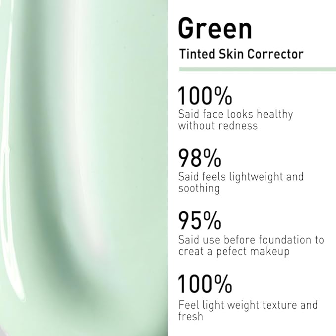 CATKIN Tinted Face Makeup Primer Base for Even Skin Tone, Color Neutralizing, Redness Reduction, Pore Blurring, Infused with Hyaluronic Acid, Soothing and Calming for Sensitive Skin