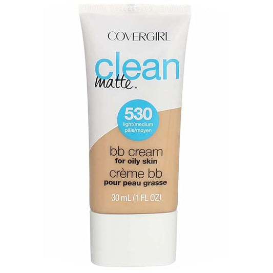 COVERGIRL - Clean Matte BB Cream, Oil-Free, Long-Lasting, 100% Cruelty-Free