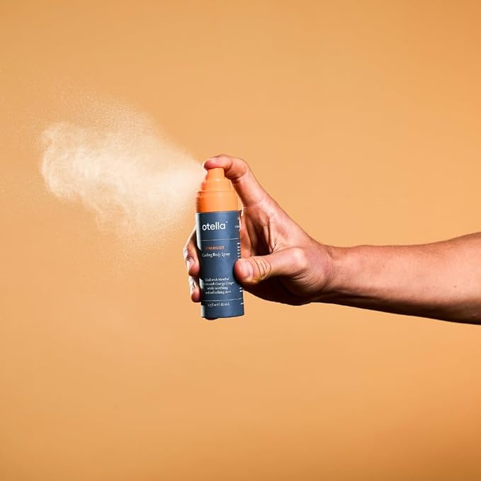 Cooling Body Spray with Menthol and Aromatherapy Orange Ginger Scent to Help You Energize, 2.7 oz. | Anytime Immediate Heat Relief | TSA Approved | Gluten Free | Vegan | Paraben Free