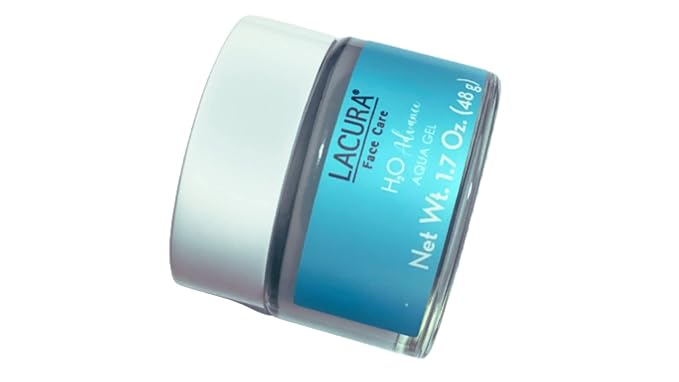 Lacura Face Care H2O Advance Aqua Gel With Hyaluronic Acid - Intensive Hydration Up To 24 Hours - Soft Skin - Glycerin - Provitamin B5.