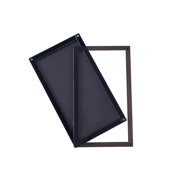 Acrylic magnetic Makeup Palette Empty Eyeshadow Palette with Magnet Clear Window