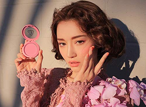 3CE Style Nanda Face Blush, Matte, Pink, Palette, 5g, 0.17oz (DELECTABLE)